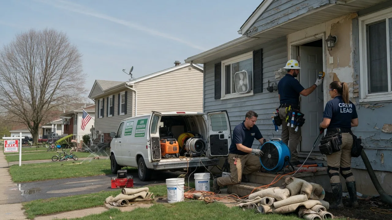 Flood Cleanup in Mapleton, ND near me