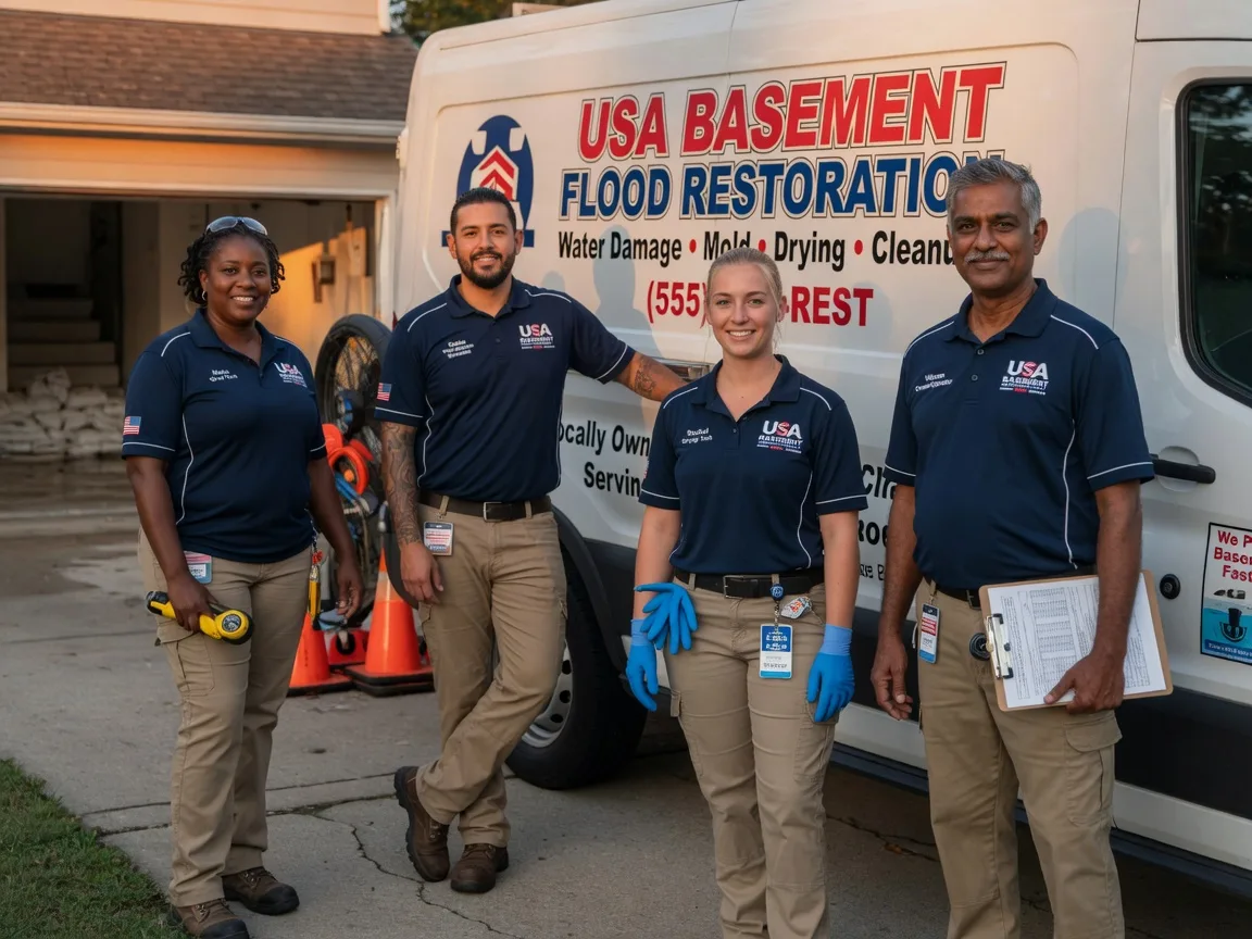 Basement Flood Cleanup company in Mapleton, ND